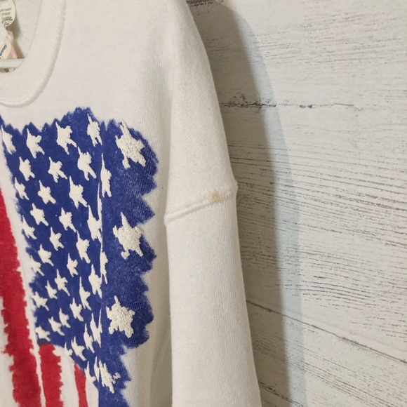Vintage NWT American flag sweater - Picture 3 of 5